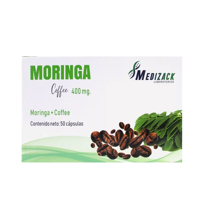 Moringa coffee en caja