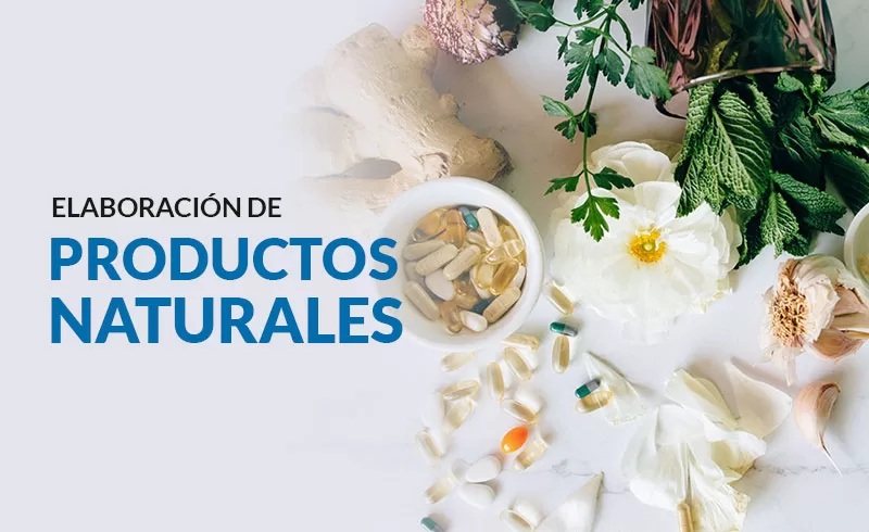 elaboración productos naturales